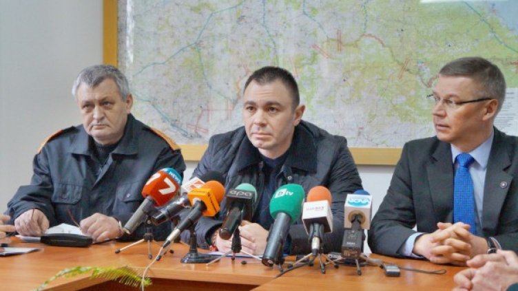 Главният секретар Светлозар Лазаров в Елхово. Снимка: БТА