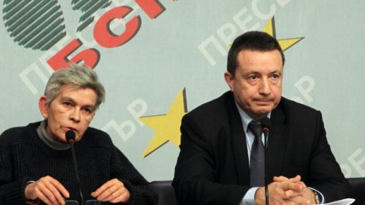 Янаки Стоилов и Велислава Дърева Снимка: БТА