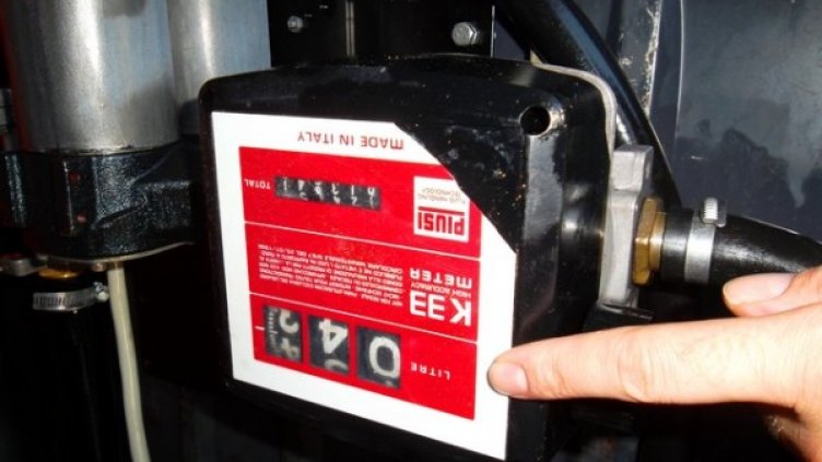 Броячът на бензиностанцията. Снимка: МВР