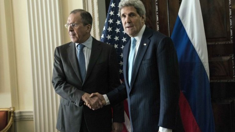 Сергей Лавров и Джон Кери. Снимка: Ройтерс