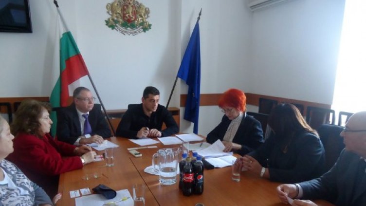 Красимир Янков на среща с ръководството на Районната колегия на нотариусите. Снимка: БСП
