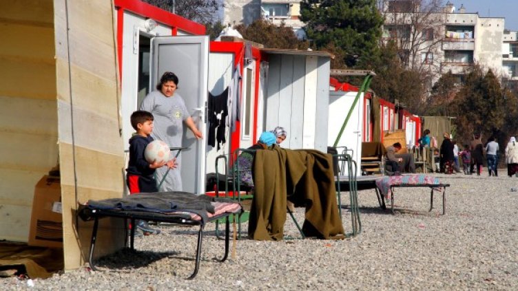Бежанци в Харманли. Снимка: Impact Press Group