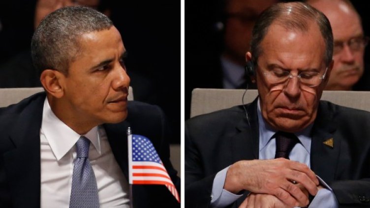 Барак Обама, Сергей Лавров. Снимка: архив, Reuters