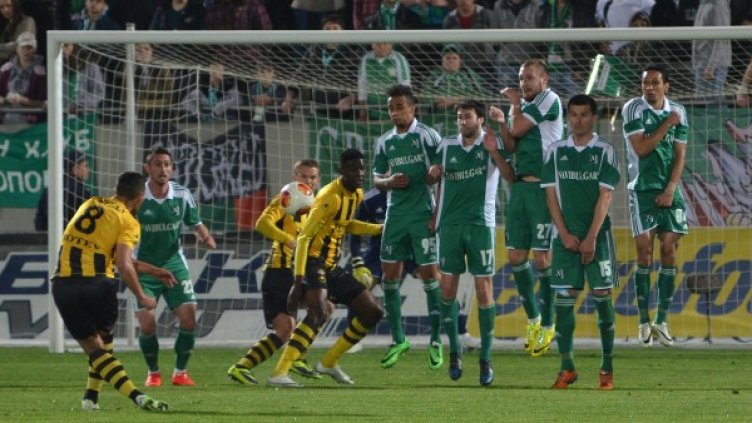 Лудогорец и Ботев не се победиха в Разград. Снимка: БТА