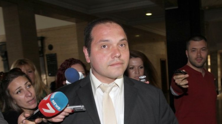 Филип Златанов в съда. Снимка Булфото