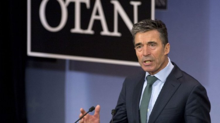 Генералният секретар на НАТО Андерс Фог Расмусен. Снимка: БТА