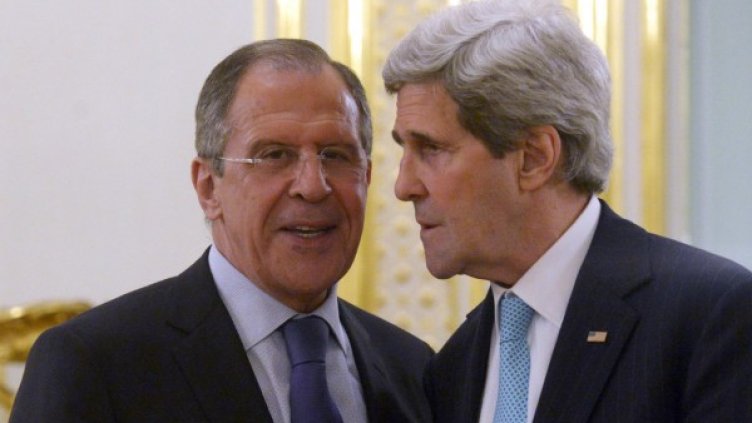 Сергей Лавров и Джон Кери. Снимка: БТА