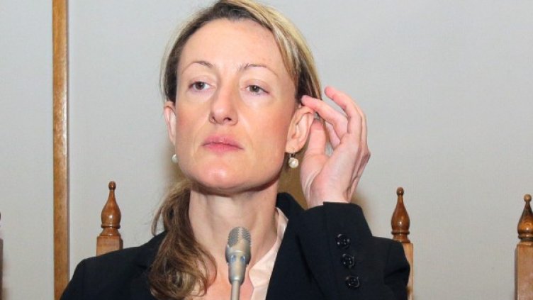 Вицепремиерът Зинаида Златанова. Снимка: архив, БТА