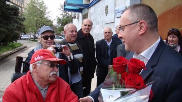 Сергей Станишев посети Монтана. Снимка: БСП