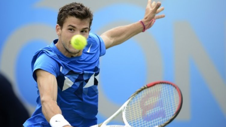 Григор Димитров вече е №14 в света. Снимка: Reuters