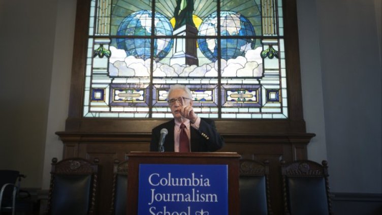 Обявяването на тазгодишните награди "Пулицър". Снимка: Reuters