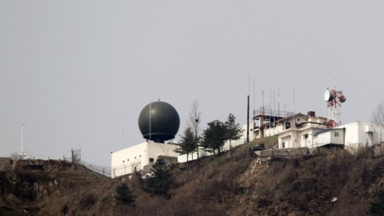 Южнокорейска радар станция в близост до границата със Северна Корея. Снимка: Reuters