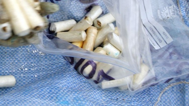 Пакетчета кокаин. Снимка Rueters