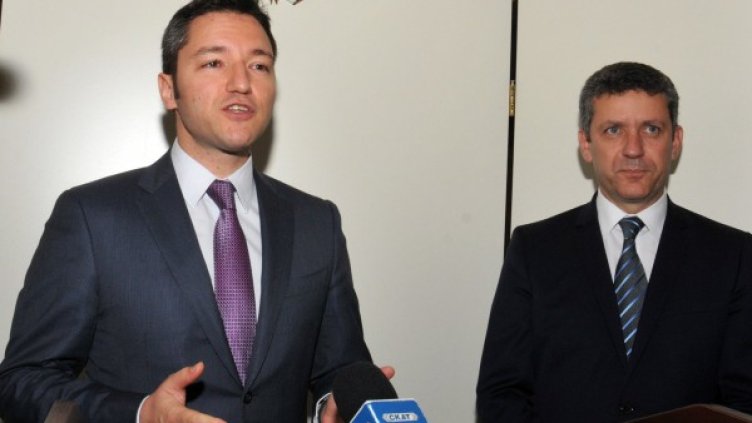 Кристиан Вигенин в Бургас. Снимка БТА