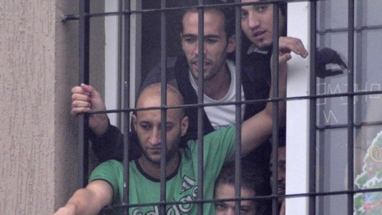 Бежанци в Любимец. Снимка, архив Булфото