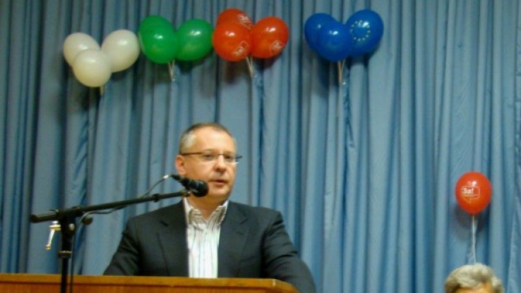 Сергей Станишев в Попово. Снимка: БСП