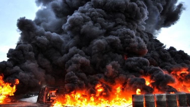 Мястото на инцидента. Снимка: БТА