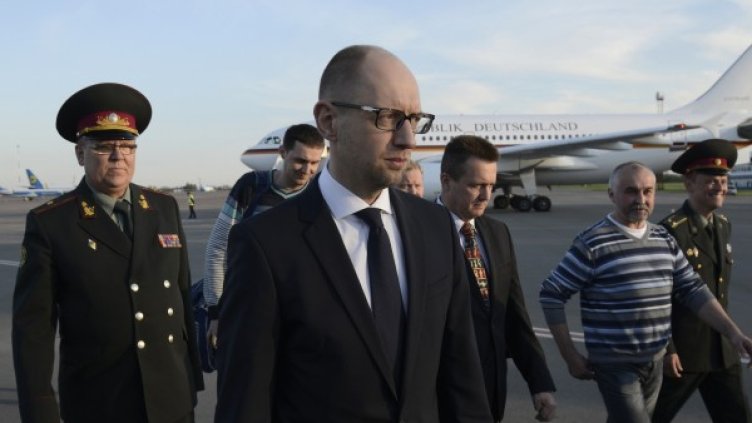 Украинският премиер Арсений Яценюк. Снимка: Ройтерс