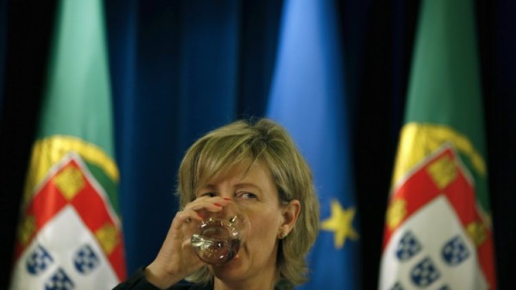 Финансовият министър на Португалия Мария Луиш Албукерке. Снимка: Reuters