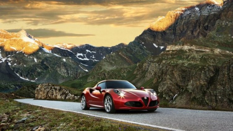 Най-новият спортен модел на марката - 4C. Снимка: Alfa Romeo