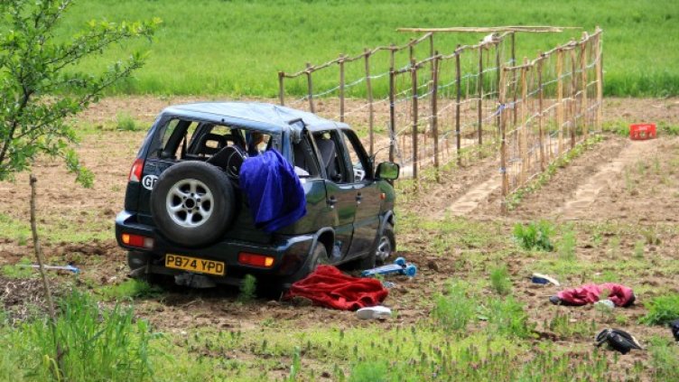 Катастрофата край Дърманци. Снимка: Импакт пресгруп