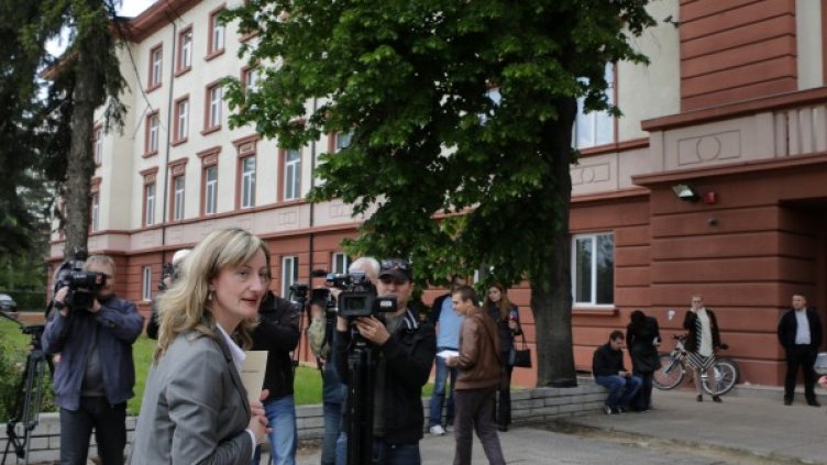 Златанова посети новата сграда на СРС. Снимка: БТА