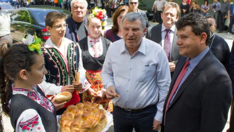 Димитър Греков в Сухиндол. Снимка: БТА
