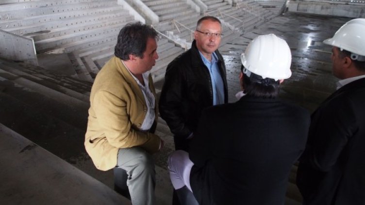 Сергей Станишев в Русе. Снимка БСП