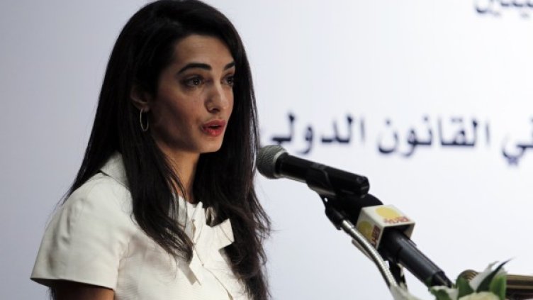 Това е жената, която ще заведе Клуни до олтара. Снимка: Reuters