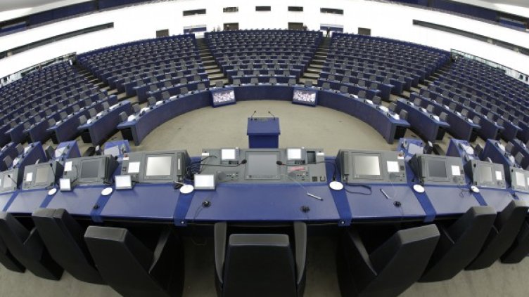 Пленарната зала в ЕП. Снимка: архив, Ройтерс