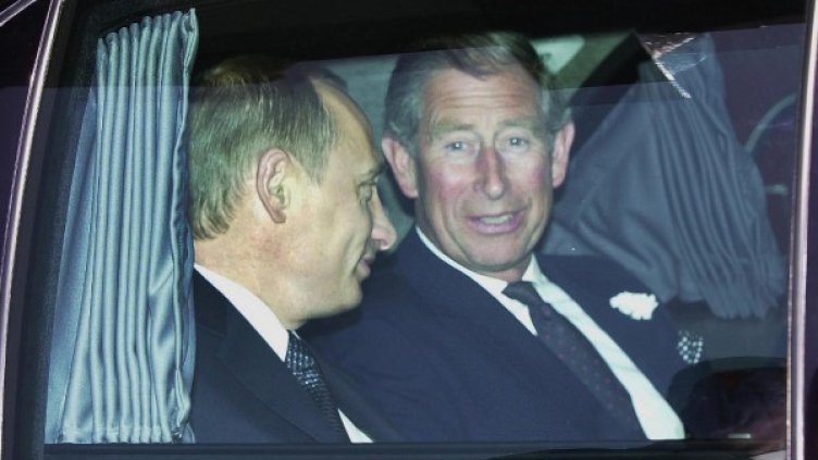 Владимир Путин и принц Чарлз. Снимка: БТА