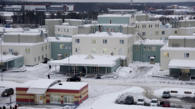 Болницата в Перм, открита през 2012 г. като част от програмата на руското правителство за подобряване на здравеопазването. Снимка: Ройтерс