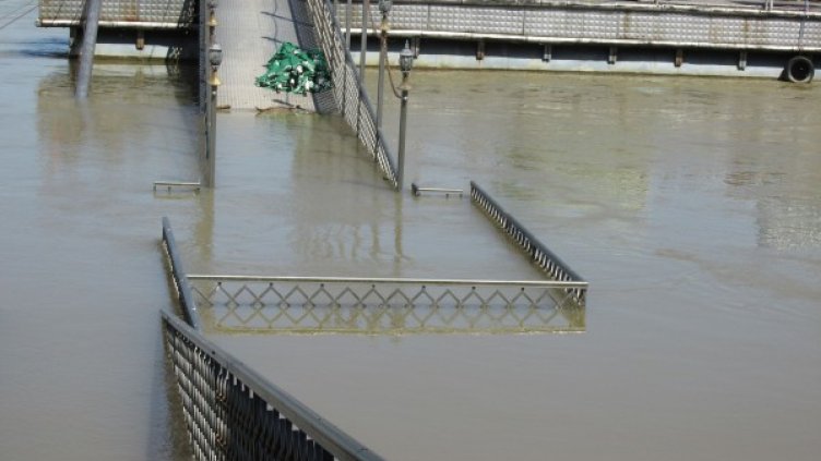 Река Дунав край Силистра. Снимка БТА