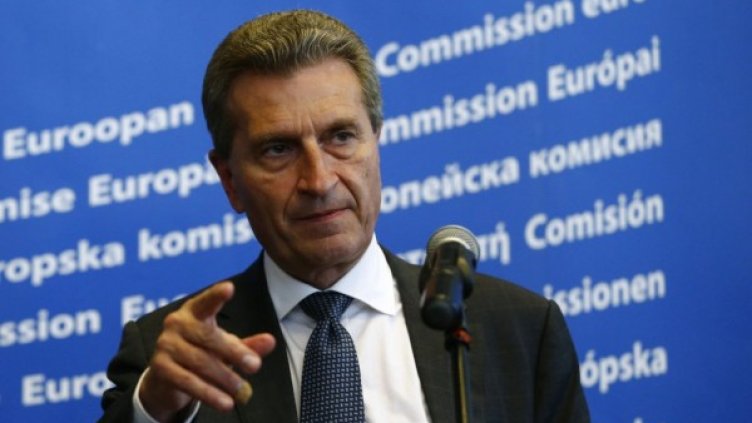 Гюнтер Йотингер. Снимка: Reuters