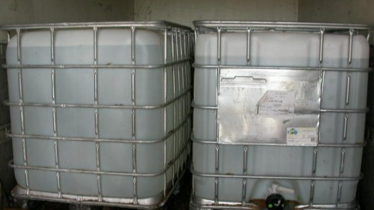 Задържаният алкохол. Снимка МВР