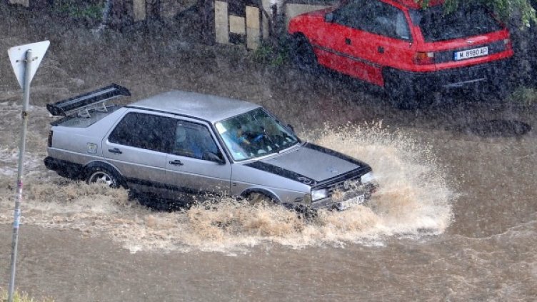 Дъждът в Монтана. Снимка БТА