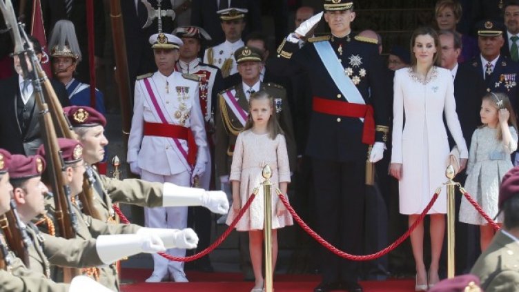 Кралското семейство на Испания, Снимка: Reuters