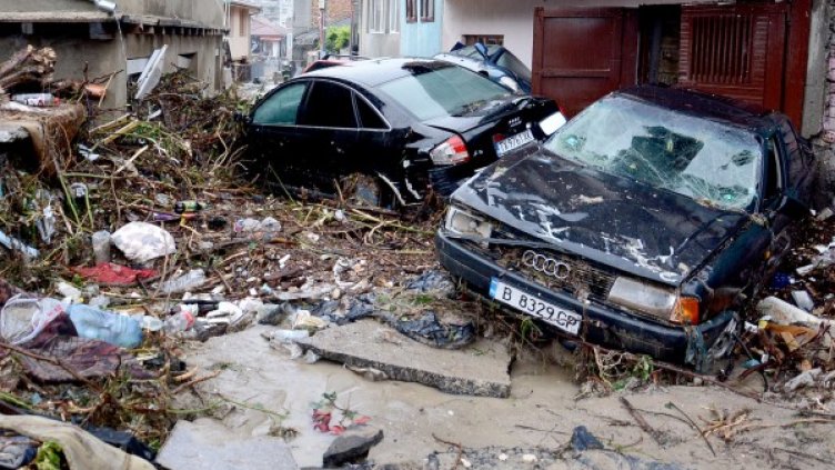 Бедствието във Варна. Снимка БТА