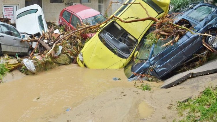 Бедствието във Варна. Снимка: БулФото