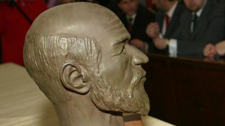 Реконструираният образ на цар Самуил. Снимка: архив, Булфото