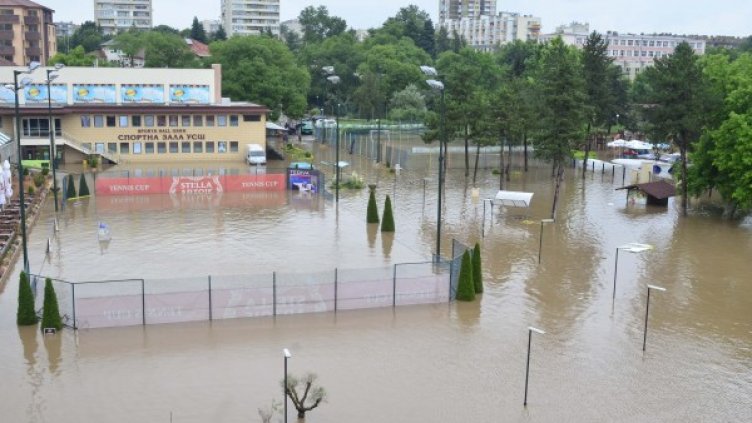 Добрич под вода. Снимка: БТА