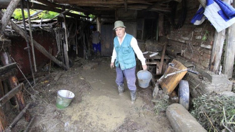 Пораженията във Великотърновско. Снимка: архив Булфото