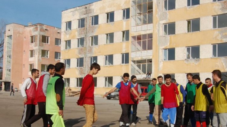 Бежански лагер в Харманли, Снимка: Булфото, архив