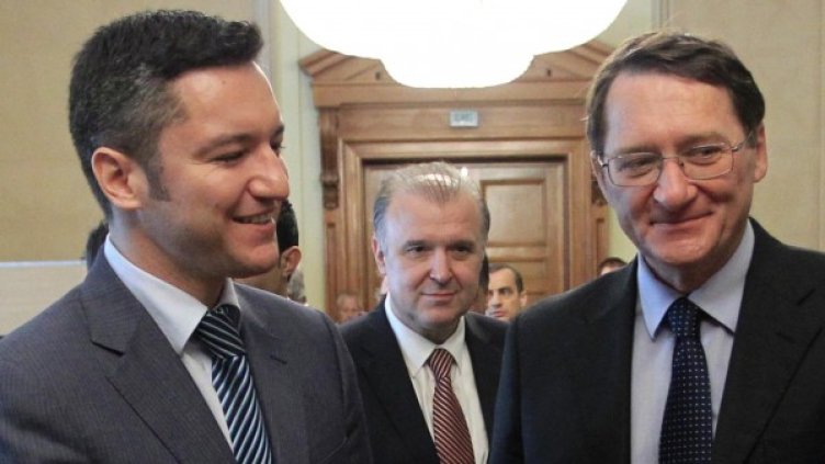 Кристиан Вигенин и Марко Контичели. Снимка: БТА