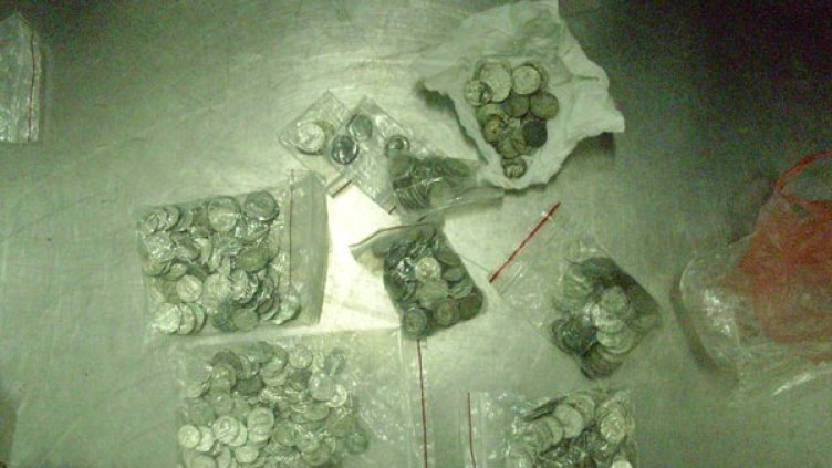 Част от откритите артефакти. Снимка МВР