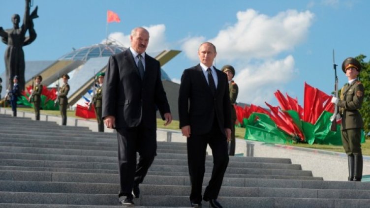 Александър Лукашенко и Владимир Путин Снимка: БТА