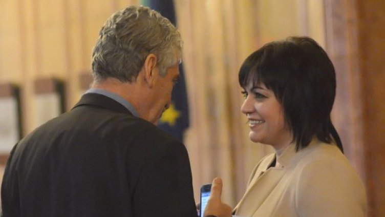 Депутатите Красимир Вълчев и Корнелия Нинова. Снимка: архив Булфото