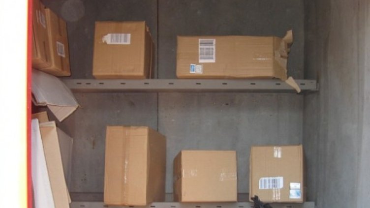 Иззетитет цигари в Силистра. Снимка МВР