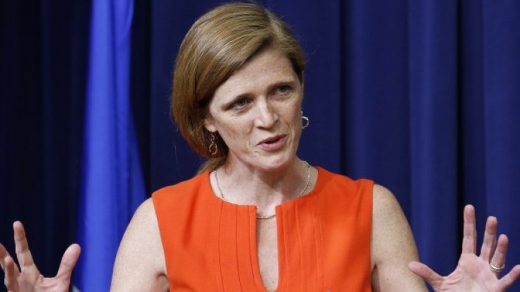 Постоянният представител на САЩ в ООН Саманта Пауър, Снимка: Reuters, архив