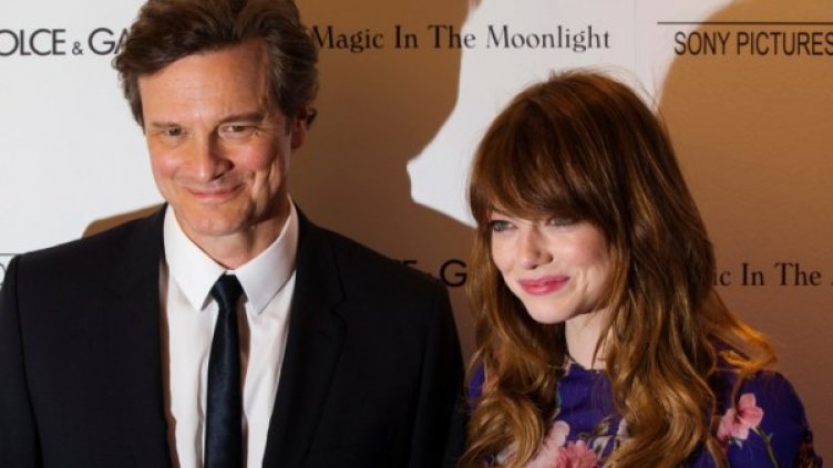 Колин Фърт и Ема Стоун Снимка: Reuters